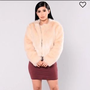Faux fur jacket (SOLD)
